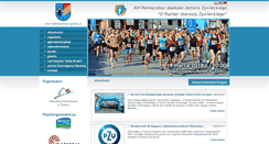 Desktop Screenshot of halfmarathon.zywiec.pl
