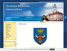 Tablet Screenshot of biblioteka.zywiec.pl